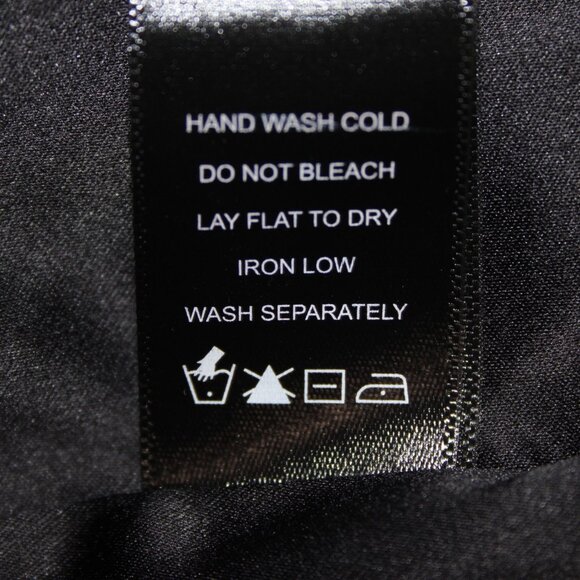 House Of Harlow Jumpsuit NEW Sz L Black Gold Black Polka Dots Nylon Jumpsuit - Picture 11 of 16